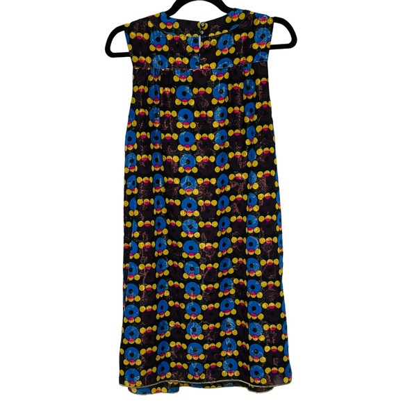 Anna Sui Target 20th Anniversary Collection Retro Metallic Mod Dress Size Medium - Picture 3 of 8